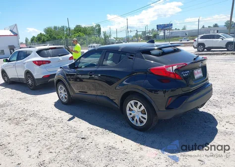 2021 Toyota C-Hr Le from USA, damaged, VIN JTNKHMBX5M1110525
